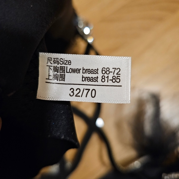 Handmade Diamond Rave Bra, EDC Rave Outfit - Picture 4 of 5